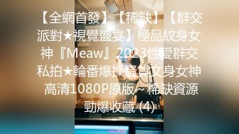 【全網首發】【稀缺】【群交派對★視覺盛宴】極品紋身女神『Meaw』2023性愛群交私拍★輪番爆操騷貨文身女神 高清1080P原版～稀缺資源勁爆收藏 (4)