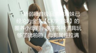 ❤️娇弱嗲音极品清纯嫩妹已经沦为金主【CK学生妹】的圈养小母狗，淫字各种道具玩够了就啪啪，母狗属性拉满